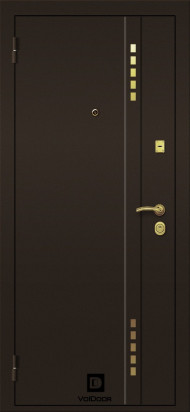 Входная дверь Волдор Лайт коричневый